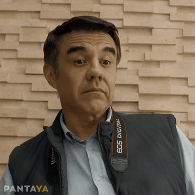 Man With EOS Camera Strap GIF
