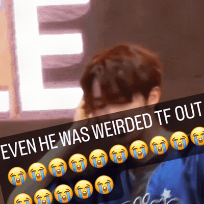 Man With Even He Was Weirded Out Caption GIF