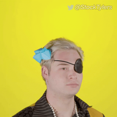 Man With Eye Patch Saying Can Devs Do Something GIF