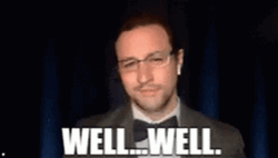 Man With Eyeglasses Shakes Head Well GIF