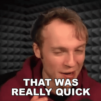 Man With Eyes Closed And Quick Words GIF