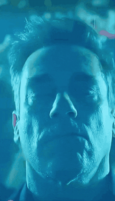 Man With Eyes Closed GIF