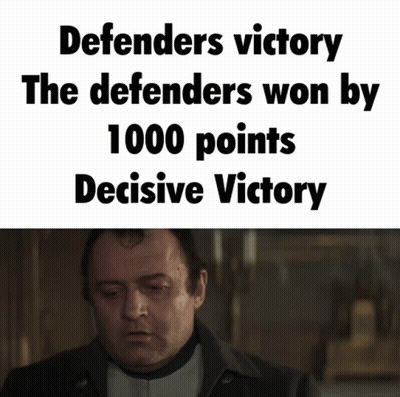 Man With Eyes Closed Defenders Victory Decisive Victory GIF