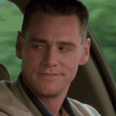 Man With Eyes Closed In Car GIF