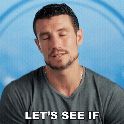Man With Eyes Closed Let's See If