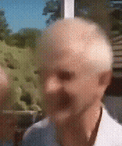 Man With Eyes Closed Saying Cut The Cap GIF