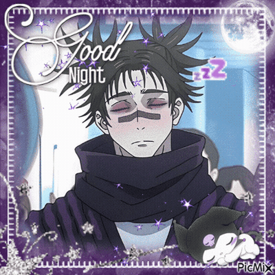 Man With Eyes Closed Saying Good Night