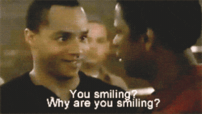 Man With Eyes Closed Saying This Is Easy GIF