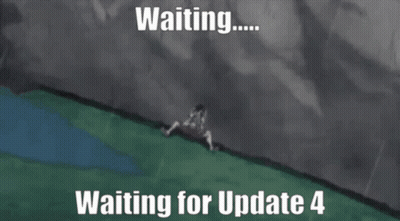 Man With Eyes Closed Waiting For Update 4 GIF