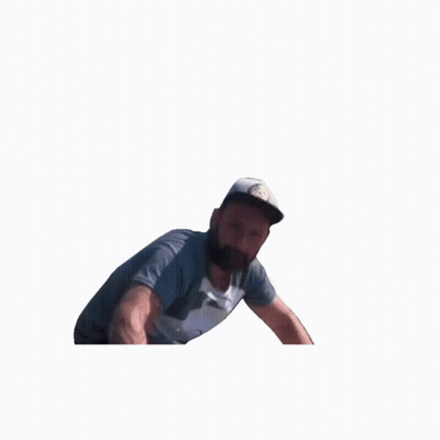 Man With Fist In Air Saying Yes GIF