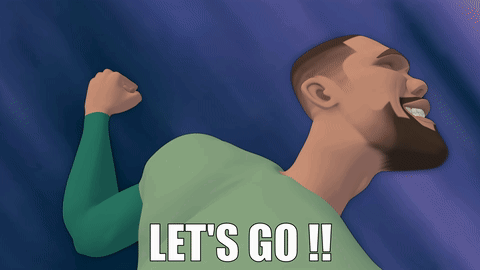 Man With Fist In The Air Lets Go GIF