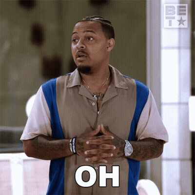 Man With Folded Hands Saying Oh GIF