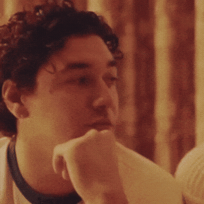 Man With Forehead Tattoo GIF