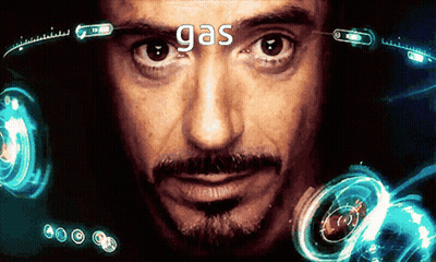 Man With Gas On Forehead GIF
