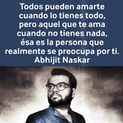 Man With Glasses Abhijit Naskar Quote GIF