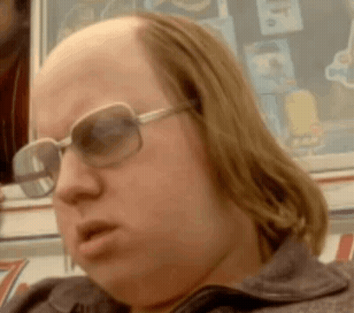 Man With Glasses And Bald Head GIF