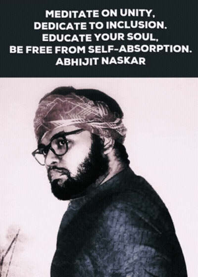 Man With Glasses And Bandana GIF