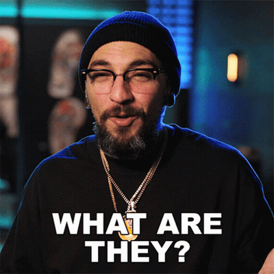 Man With Glasses And Beanie Asking What GIF