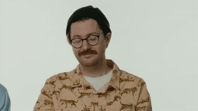 Man With Glasses And Beanie Saying I Knew It GIF