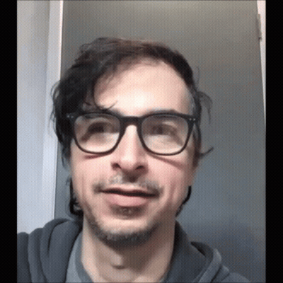 Man With Glasses And Beard GIF