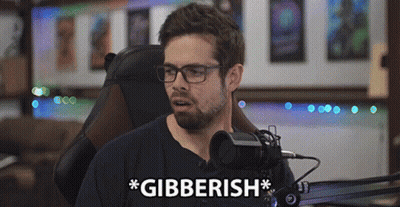 Man With Glasses And Beard At Microphone GIF