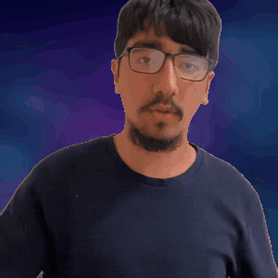 Man With Glasses And Beard Holding Paper GIF