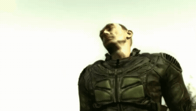 Man With Glasses And Beard Hopping On VC GIF