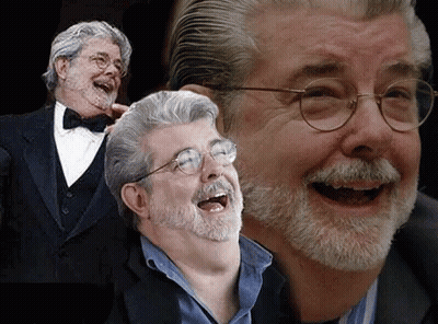 Man With Glasses And Beard Laughing In Bow Tie GIF