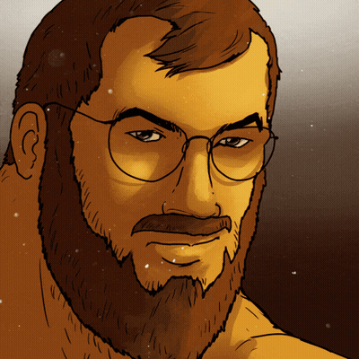 Man With Glasses And Beard GIF