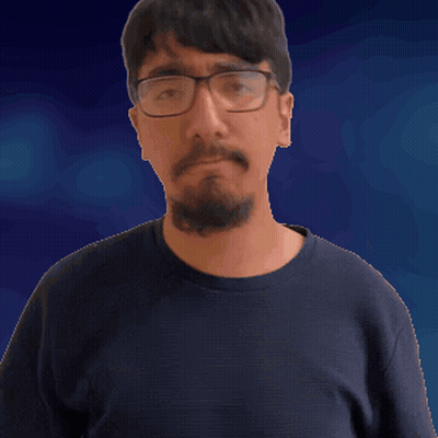 Man With Glasses And Beard Making OK Sign GIF