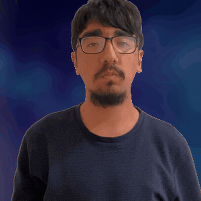 Man With Glasses And Beard Pointing GIF
