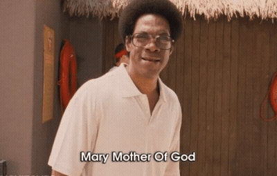 Man With Glasses And Beard Saying Caroosin GIF
