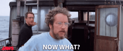 Man With Glasses And Beard Saying Now What GIF