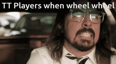 Man With Glasses And Beard Saying Tt Players When Wheel Wheel GIF
