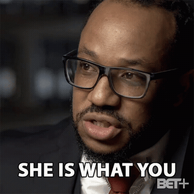 Man With Glasses and Beard Says She Is What You Bet