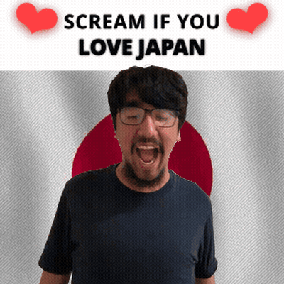 Man With Glasses And Beard Screaming GIF