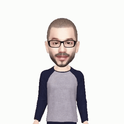 Man With Glasses And Beard Shrugging GIF