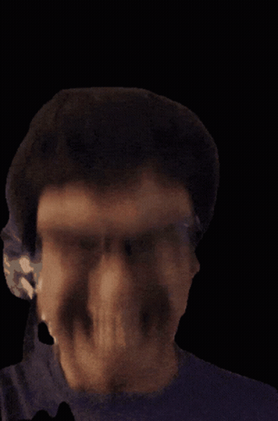 Man With Glasses And Beard Smiling GIF