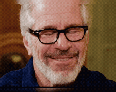 Man With Glasses And Beard Smiling GIF