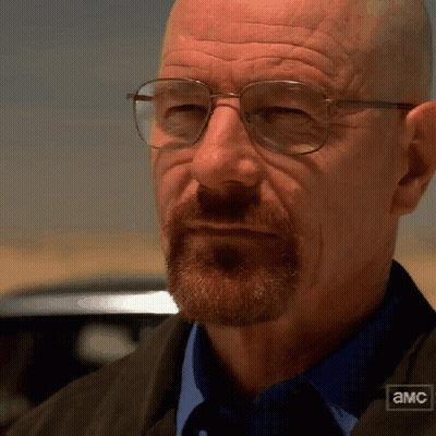 Man With Glasses And Beard Wearing A.M.C. Advertisement GIF