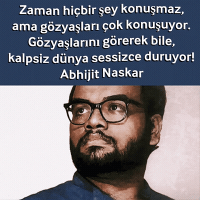 Man With Glasses And Beard With Abhijit Naskar Quote GIF