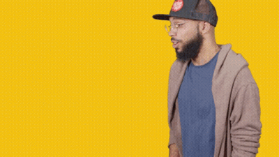 Man With Glasses And Black Hat Saying Uno Mas GIF