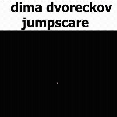Man With Glasses And Crown Dima Dvoreckov Jumpscare GIF