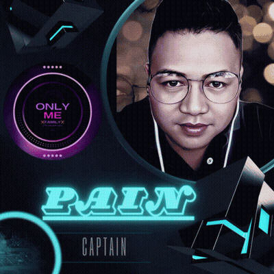 Man With Glasses And Earbuds Says Pain Captain GIF