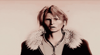 Man With Glasses And Fur Collar Shocked GIF