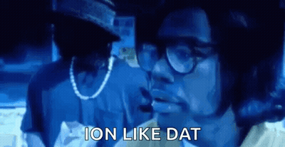 Man With Glasses And Hat Beside Another Man GIF