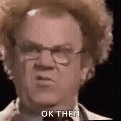Man With Glasses And Hat Funny Face Ok Then GIF