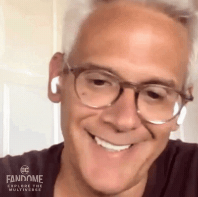 Man With Glasses And Headphones Smiling GIF