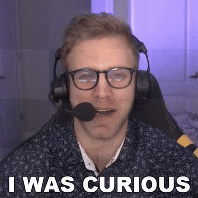 Man With Glasses and Microphone Says I Was Curious
