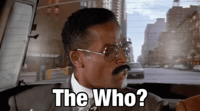Man With Glasses And Mustache Asking The Who GIF